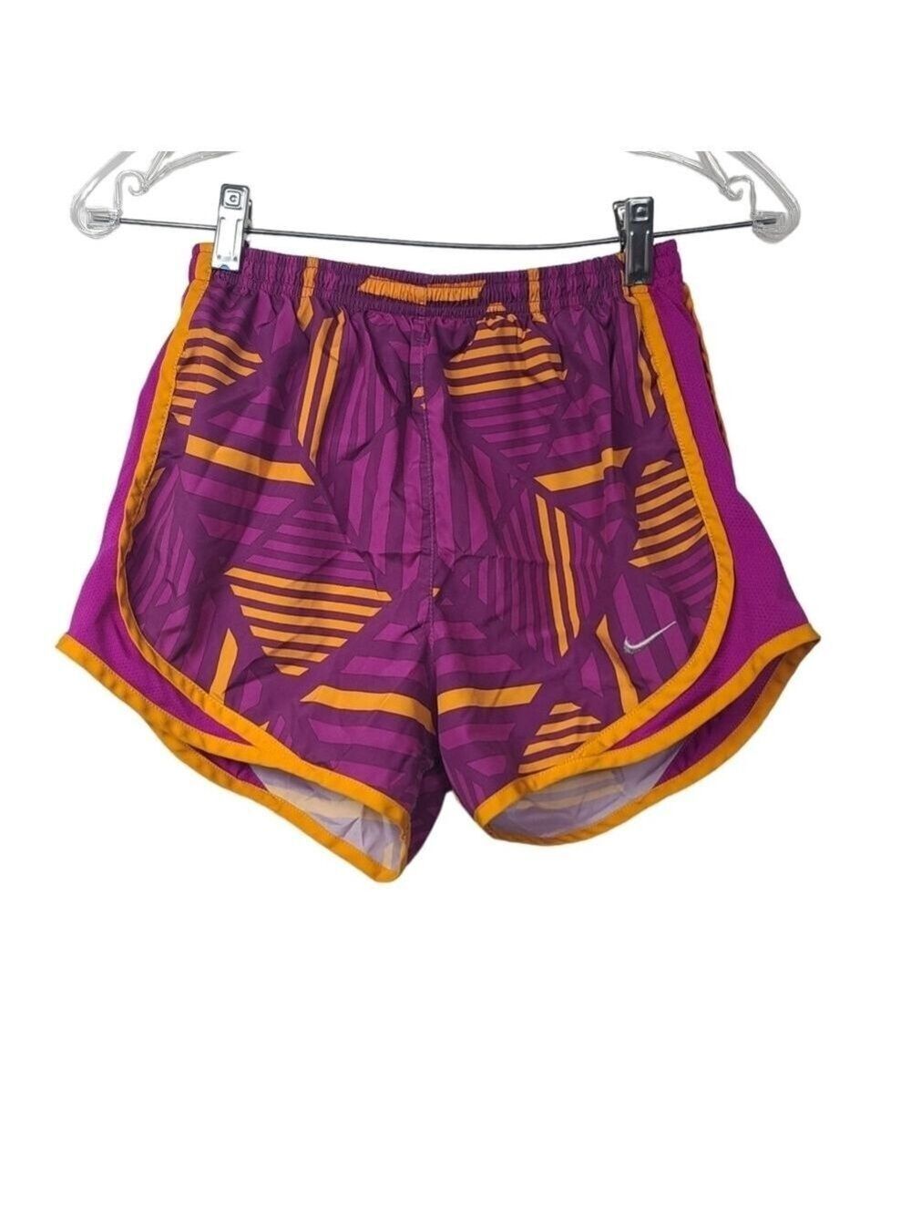 Nike Dri Fit Orange Purple Shorts XS